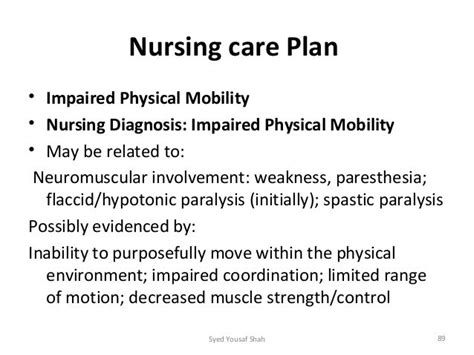 nursing diagnosis for impaired physical mobility|nursing diagnosis for unsteady gait.